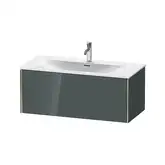 Тумба подвесная под раковину Duravit XViu 101 x 48 см, доломитово-серый глянцевый лак (XV40350B138)