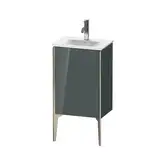 Тумба напольная под раковину Duravit XViu 43 x 31 см, доломитово-серый глянцевый лак (XV4068LB138)
