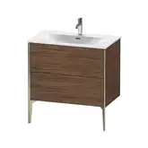 Тумба напольная под раковину Duravit XViu 81 x 48 см, орех темный (XV43020B121)