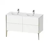 Тумба напольная под раковину Duravit XViu 128 x 48 см, белый матовый (XV44850B118)