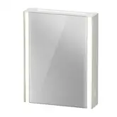 Зеркальный шкафчик с LED подсветкой Duravit XViu 62 х 15,6 х h80 см, версия «icon» (XV7141LB1B1)