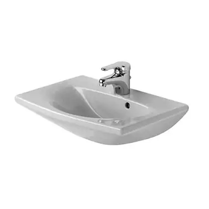 Подвесной умывальник Duravit Caro 500х365 мм. (0791500000) фото 1 Aquada.com.ua Подвесной умывальник Duravit Caro 500х365 мм. (0791500000) фото 1 Aquada.com.ua