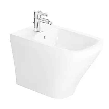 Биде напольное Duravit DuraStyle 57х37 см, цвет белый (2284100000) фото 1 Aquada.com.ua