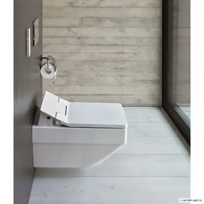 DURAVIT Унитаз подвесной с крышкой Vero Air SensoWash (2525590000+611500002000300) фото 3 Aquada.com.ua DURAVIT Унитаз подвесной с крышкой Vero Air SensoWash (2525590000+611500002000300) фото 3 Aquada.com.ua