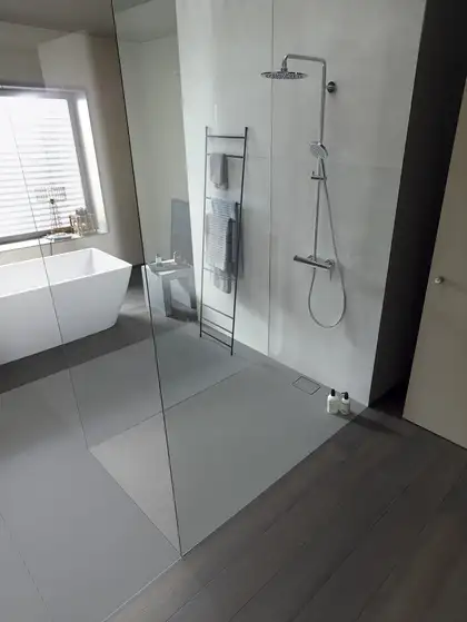 Душевой поддон 140 х 100 х 5 см Duravit Stonetto, бетон (720170180000000) фото 2 Aquada.com.ua Душевой поддон 140 х 100 х 5 см Duravit Stonetto, бетон (720170180000000) фото 2 Aquada.com.ua