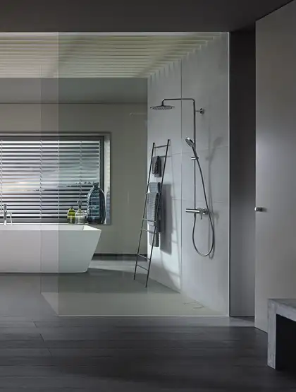 Душевой поддон 140 х 100 х 5 см Duravit Stonetto, бетон (720170180000000) фото 3 Aquada.com.ua Душевой поддон 140 х 100 х 5 см Duravit Stonetto, бетон (720170180000000) фото 3 Aquada.com.ua