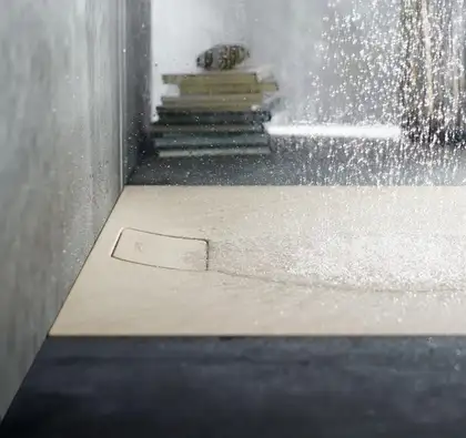 Душевой поддон 140 х 100 х 5 см Duravit Stonetto, песочный (720170480000000) фото 2 Aquada.com.ua Душевой поддон 140 х 100 х 5 см Duravit Stonetto, песочный (720170480000000) фото 2 Aquada.com.ua
