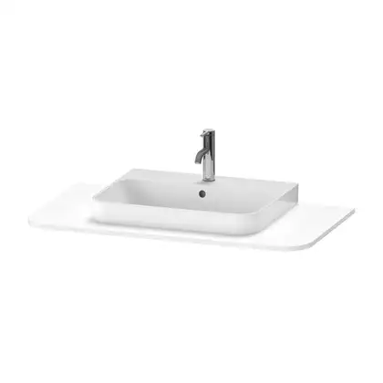 Консоль с 1 одним вырезом Duravit Happy D.2 Plus 100 х 55 см, белый шелковисто-матовый лак (HP031E03636) фото 1 Aquada.com.ua Консоль с 1 одним вырезом Duravit Happy D.2 Plus 100 х 55 см, белый шелковисто-матовый лак (HP031E03636) фото 1 Aquada.com.ua