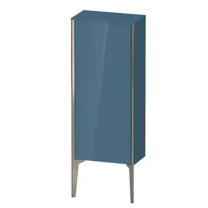 Шкафчик напольный Duravit XViu 40 x 24 х h113 см, голубой глянцевый лак (XV1305LB147) фото 1 Aquada.com.ua