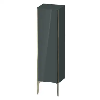 Шкафчик напольный Duravit XViu 40 x 36 х h157 см, доломитово-серый глянцевый лак (XV1325LB138) фото 1 Aquada.com.ua