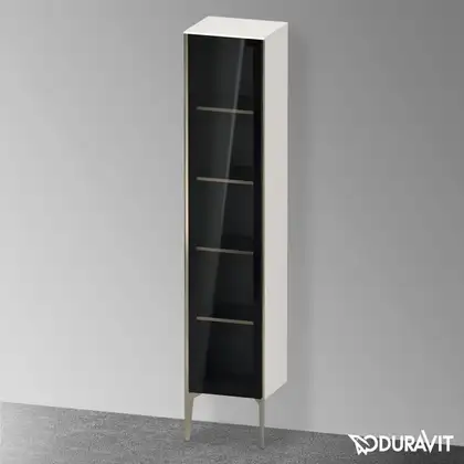 Шкафчик напольный со стеклянными дверцами Duravit XViu 40 x 36 х h201 см, белый глянцевый (XV1375LB122) фото 2 Aquada.com.ua Шкафчик напольный со стеклянными дверцами Duravit XViu 40 x 36 х h201 см, белый глянцевый (XV1375LB122) фото 2 Aquada.com.ua