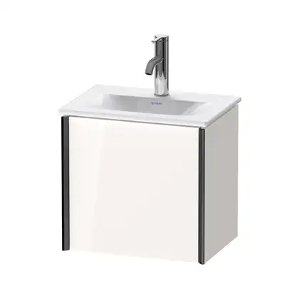 Тумба подвесная под раковину Duravit XViu 43 x 31 см, белый глянцевый (XV4030RB222) фото 1 Aquada.com.ua