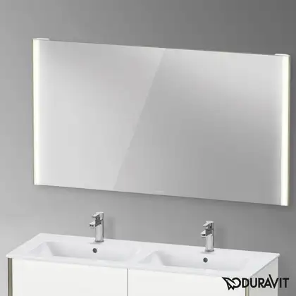 Зеркало с LED подсветкой Duravit XViu 142 х 4 х h80 см, версия "sensor" (XV70360B1B1) фото 3 Aquada.com.ua