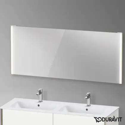 Зеркало с LED подсветкой Duravit XViu 182 х 4 х h80 см, версия "sensor" (XV70380B1B1) фото 2 Aquada.com.ua