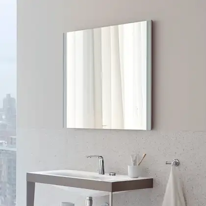 Зеркало с LED подсветкой Duravit XViu 82 х 4 х h80 см, версия "icon" (XV70420B1B1) фото 3 Aquada.com.ua