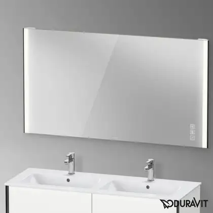 Зеркало с LED подсветкой Duravit XViu 142 х 4 х h80 см, версия "icon" (XV70460B2B2) фото 3 Aquada.com.ua