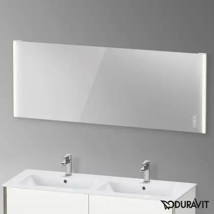 Зеркало с LED подсветкой Duravit XViu 202 х 4 х h80 см, версия "icon" (XV70490B1B1) фото 2 Aquada.com.ua Зеркало с LED подсветкой Duravit XViu 202 х 4 х h80 см, версия "icon" (XV70490B1B1) фото 2 Aquada.com.ua