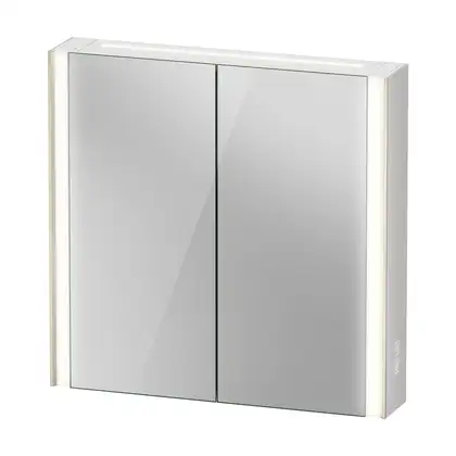 Зеркальный шкафчик с LED подсветкой Duravit XViu 82 х 15,6 х h80 см, версия «icon» (XV71420B1B1) фото 1 Aquada.com.ua Зеркальный шкафчик с LED подсветкой Duravit XViu 82 х 15,6 х h80 см, версия «icon» (XV71420B1B1) фото 1 Aquada.com.ua
