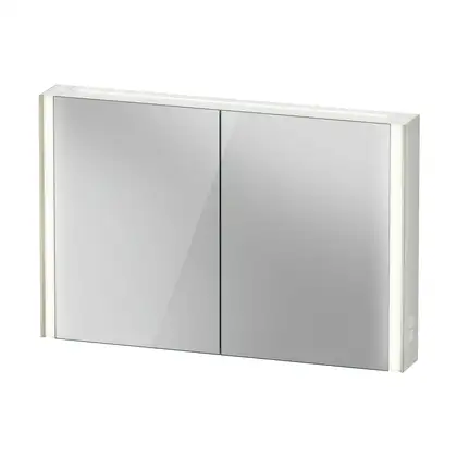 Зеркальный шкафчик с LED подсветкой Duravit XViu 122 х 15,6 х h80 см, версия «icon» (XV71440B1B1) фото 1 Aquada.com.ua Зеркальный шкафчик с LED подсветкой Duravit XViu 122 х 15,6 х h80 см, версия «icon» (XV71440B1B1) фото 1 Aquada.com.ua