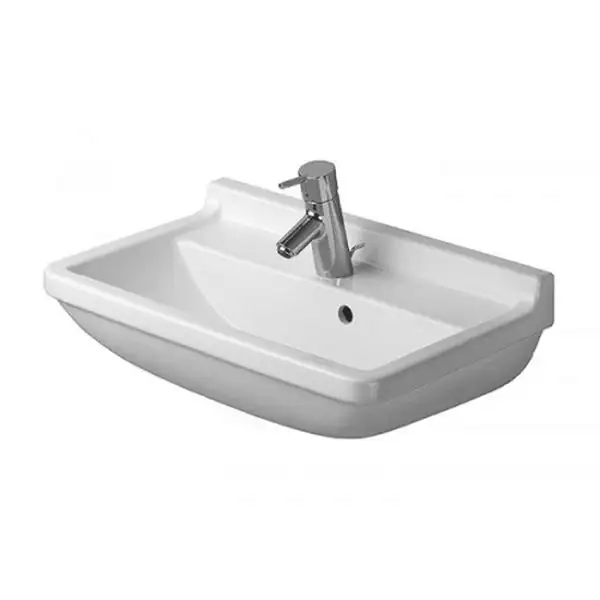 Раковина Duravit Starck 3 55х27 см (0301550000) фото 1 Aquada.com.ua