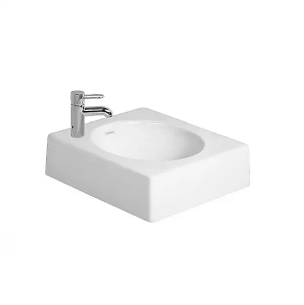 Раковина на столешницу Duravit Architec 420x420, отверстие для смесителя слева (0320420009) фото 1 Aquada.com.ua Раковина на столешницу Duravit Architec 420x420, отверстие для смесителя слева (0320420009) фото 1 Aquada.com.ua