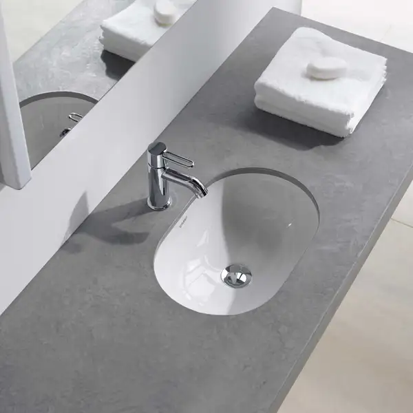 Раковина Duravit Foster 46х31 см (под столешницу) (0336430000) фото 2 Aquada.com.ua Раковина Duravit Foster 46х31 см (под столешницу) (0336430000) фото 2 Aquada.com.ua