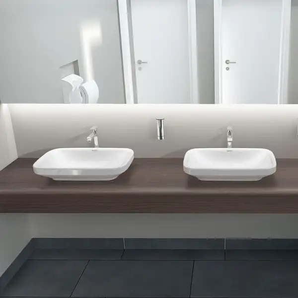 Раковина накладная на столешницу Duravit DuraStyle 43 х 43 см (0349430000) фото 2 Aquada.com.ua Раковина накладная на столешницу Duravit DuraStyle 43 х 43 см (0349430000) фото 2 Aquada.com.ua