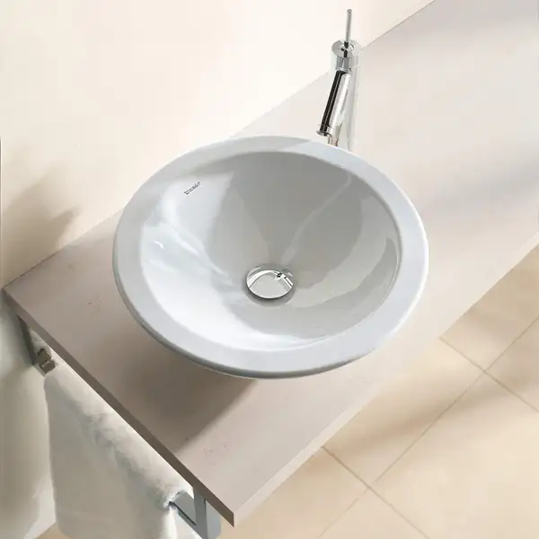 Раковина накладная на столешницу Duravit Bagnella Ø 40 см (0451400000) фото 2 Aquada.com.ua Раковина накладная на столешницу Duravit Bagnella Ø 40 см (0451400000) фото 2 Aquada.com.ua