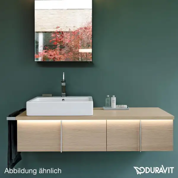 Раковина накладная на столешницу Duravit Vero 50х47 см (0452500000) фото 2 Aquada.com.ua Раковина накладная на столешницу Duravit Vero 50х47 см (0452500000) фото 2 Aquada.com.ua