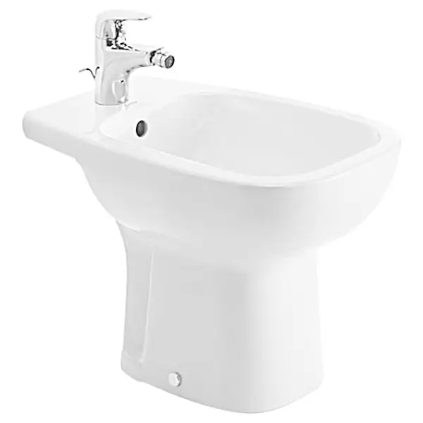 Биде напольное Duravit D-code 54х35 см (22381000002) фото 1 Aquada.com.ua