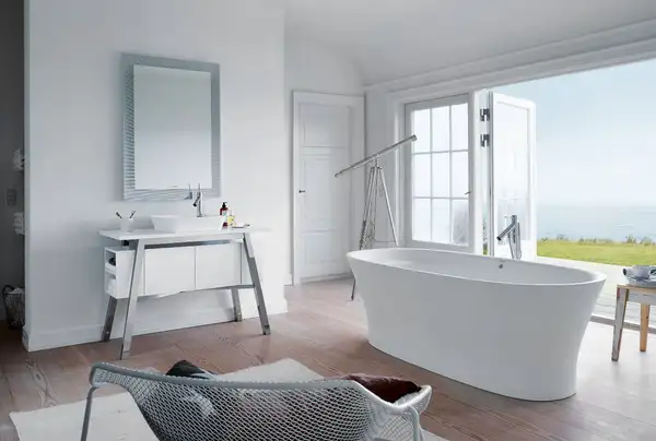 Раковина накладная на столешницу Duravit Cape Cod 46 х 46 см (2340460000) фото 3 Aquada.com.ua Раковина накладная на столешницу Duravit Cape Cod 46 х 46 см (2340460000) фото 3 Aquada.com.ua