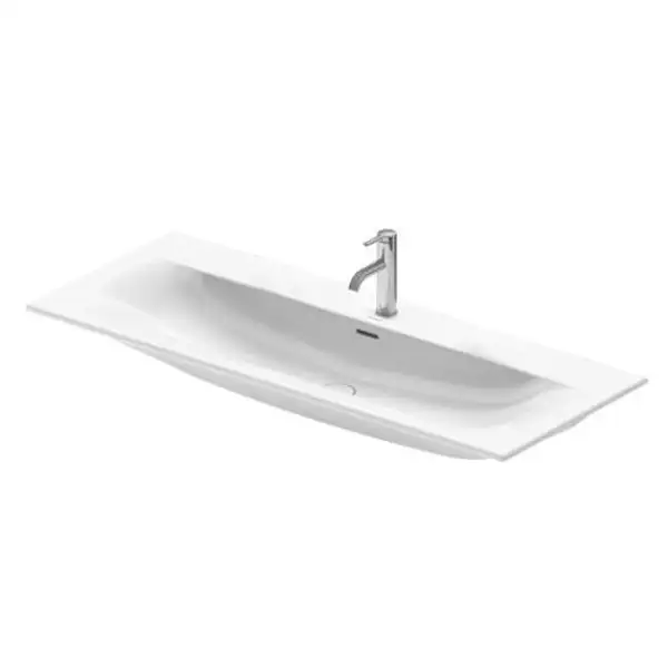 Раковина мебельная Duravit Viu 123 х 49 см, с 1 отверстием под смеситель (2344120000) фото 1 Aquada.com.ua