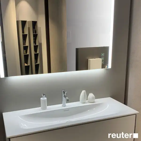 Раковина мебельная Duravit Viu 123 х 49 см, с 1 отверстием под смеситель (2344120000) фото 2 Aquada.com.ua