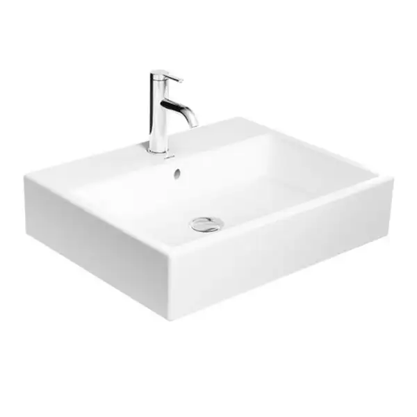 Раковина подвесная / для мебели Duravit Vero Air 3 60 х 47 см (глазуровка снизу) (2350600000) фото 1 Aquada.com.ua Раковина подвесная / для мебели Duravit Vero Air 3 60 х 47 см (глазуровка снизу) (2350600000) фото 1 Aquada.com.ua