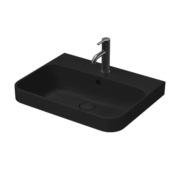 Раковина накладная на столешницу Duravit Happy D.2 Plus 60 х 46 см, антрацит матовый (2360601300) фото 1 Aquada.com.ua Раковина накладная на столешницу Duravit Happy D.2 Plus 60 х 46 см, антрацит матовый (2360601300) фото 1 Aquada.com.ua