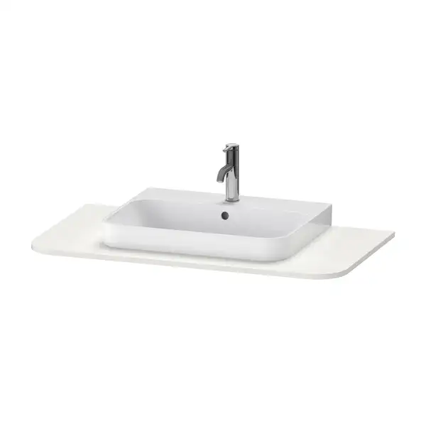 Консоль с 1 одним вырезом Duravit Happy D.2 Plus 100 х 55 см, скавдинавский белый шелковисто-матовый лак (HP031E03939) фото 1 Aquada.com.ua Консоль с 1 одним вырезом Duravit Happy D.2 Plus 100 х 55 см, скавдинавский белый шелковисто-матовый лак (HP031E03939) фото 1 Aquada.com.ua