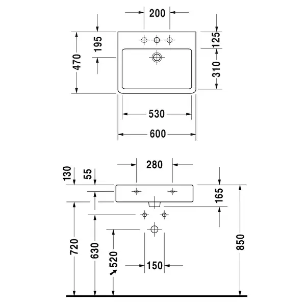 Комплект мебели тумба с консолью и раковиной слева Duravit XSquare 140 х 55 см (XS4923L9090+XS060GL9090+0454600000) фото 3 Aquada.com.ua Комплект мебели тумба с консолью и раковиной слева Duravit XSquare 140 х 55 см (XS4923L9090+XS060GL9090+0454600000) фото 3 Aquada.com.ua