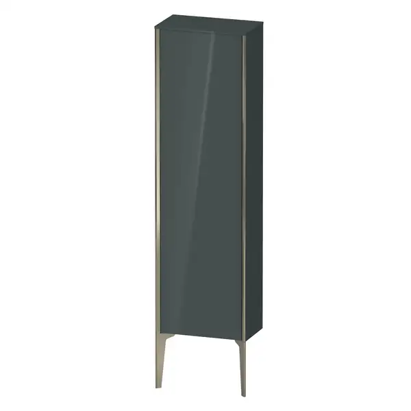 Шкафчик напольный Duravit XViu 40 x 24 х h157 см, доломитово-серый глянцевый лак (XV1315LB138) фото 1 Aquada.com.ua