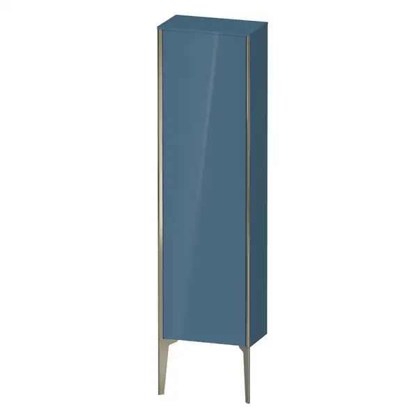 Шкафчик напольный Duravit XViu 40 x 24 х h157 см, голубой глянцевый лак (XV1315LB147) фото 1 Aquada.com.ua