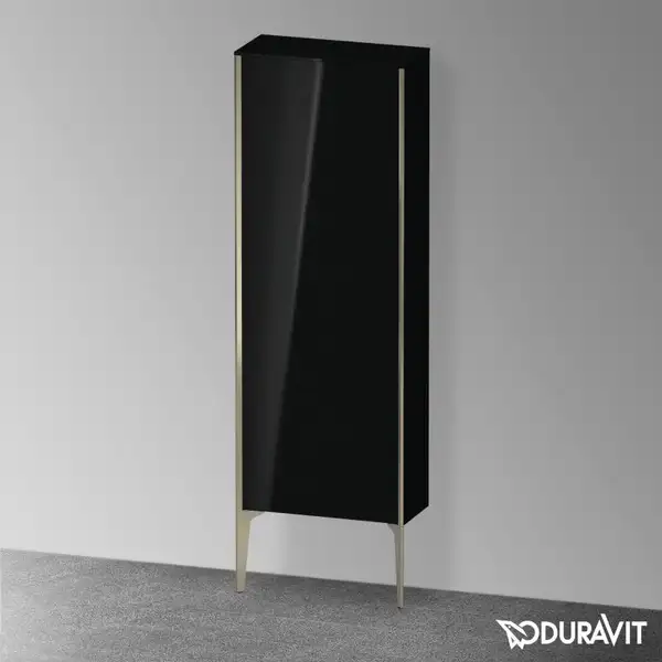 Шкафчик напольный Duravit XViu 50 x 24 х h157 см, чёрный глянцевый (XV1316LB140) фото 2 Aquada.com.ua Шкафчик напольный Duravit XViu 50 x 24 х h157 см, чёрный глянцевый (XV1316LB140) фото 2 Aquada.com.ua