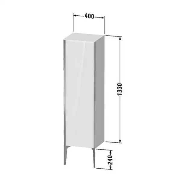 Шкафчик напольный Duravit XViu 40 x 36 х h157 см, голубой глянцевый лак (XV1325LB147) фото 2 Aquada.com.ua Шкафчик напольный Duravit XViu 40 x 36 х h157 см, голубой глянцевый лак (XV1325LB147) фото 2 Aquada.com.ua