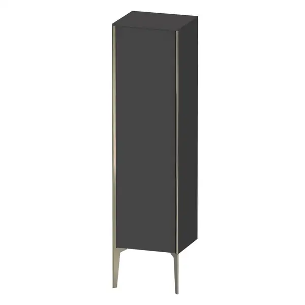 Шкафчик напольный Duravit XViu 40 x 36 х h157 см, графит матовый (XV1325LB149) фото 1 Aquada.com.ua