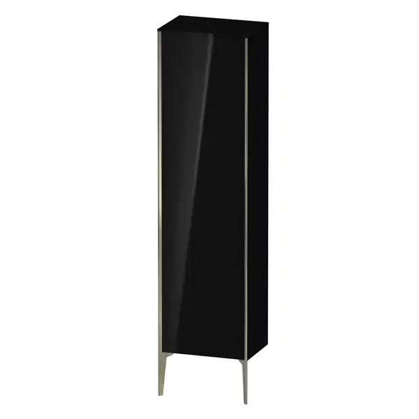 Шкафчик напольный Duravit XViu 50 x 36 х h201 см, чёрный глянцевый (XV1336LB140) фото 1 Aquada.com.ua