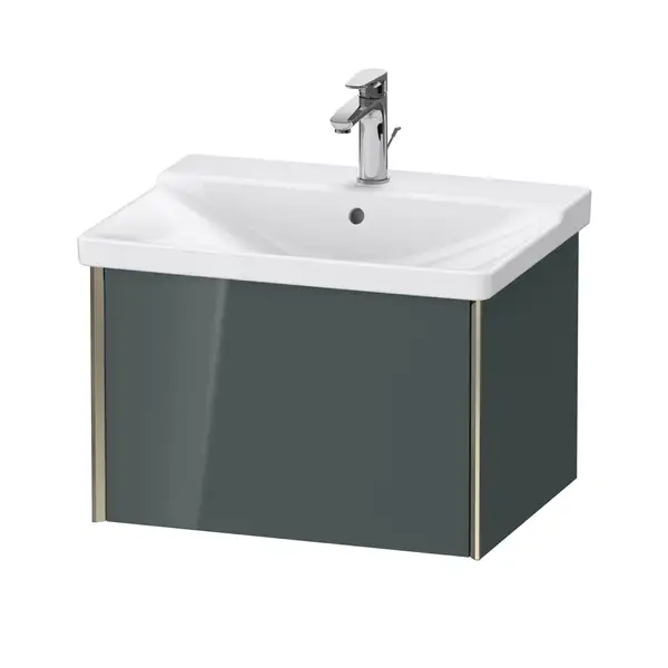 Тумба подвесная под раковину Duravit XViu 61 x 46,9 см, доломитово-серый глянцевый лак (XV40150B138) фото 1 Aquada.com.ua Тумба подвесная под раковину Duravit XViu 61 x 46,9 см, доломитово-серый глянцевый лак (XV40150B138) фото 1 Aquada.com.ua