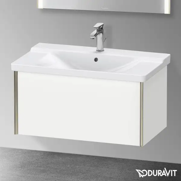 Тумба подвесная под раковину Duravit XViu 81 x 46,9 см, белый глянцевый (XV40160B118) фото 2 Aquada.com.ua Тумба подвесная под раковину Duravit XViu 81 x 46,9 см, белый глянцевый (XV40160B118) фото 2 Aquada.com.ua