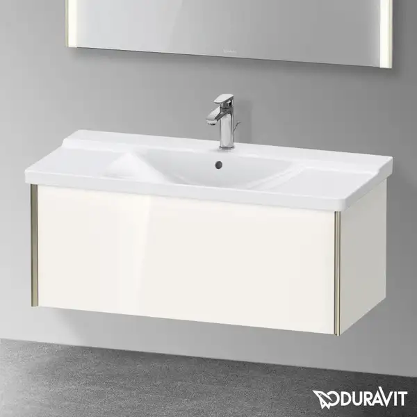 Тумба подвесная под раковину Duravit XViu 101 x 46,9 см, белый глянцевый (XV40170B122) фото 2 Aquada.com.ua Тумба подвесная под раковину Duravit XViu 101 x 46,9 см, белый глянцевый (XV40170B122) фото 2 Aquada.com.ua