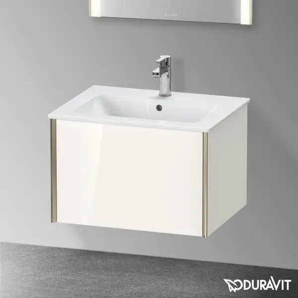 Тумба подвесная под раковину Duravit XViu 61 x 48 см, белый глянцевый (XV40250B122) фото 2 Aquada.com.ua Тумба подвесная под раковину Duravit XViu 61 x 48 см, белый глянцевый (XV40250B122) фото 2 Aquada.com.ua