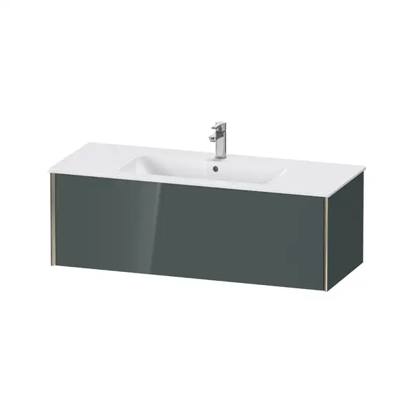 Тумба подвесная под раковину Duravit XViu 121 x 48 см, доломитово-серый глянцевый лак (XV40280B138) фото 1 Aquada.com.ua Тумба подвесная под раковину Duravit XViu 121 x 48 см, доломитово-серый глянцевый лак (XV40280B138) фото 1 Aquada.com.ua