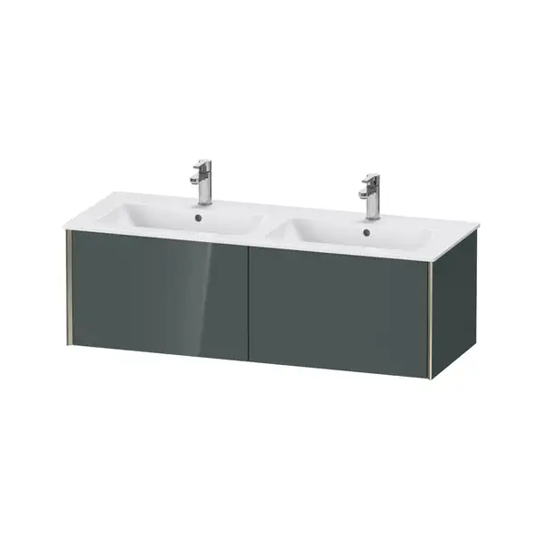 Тумба подвесная под раковину Duravit XViu 128 x 48 см, доломитово-серый глянцевый лак (XV40290B138) фото 1 Aquada.com.ua Тумба подвесная под раковину Duravit XViu 128 x 48 см, доломитово-серый глянцевый лак (XV40290B138) фото 1 Aquada.com.ua