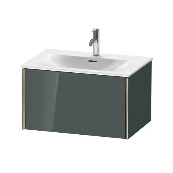 Тумба подвесная под раковину Duravit XViu 71 x 48 см, доломитово-серый глянцевый лак (XV40330B138) фото 1 Aquada.com.ua Тумба подвесная под раковину Duravit XViu 71 x 48 см, доломитово-серый глянцевый лак (XV40330B138) фото 1 Aquada.com.ua